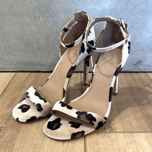 ASOS Leopard Print High Heels Stiletto 7.5 Women’s - Picture 1 of 3